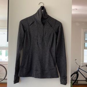 Lululemon herringbone quarter zip